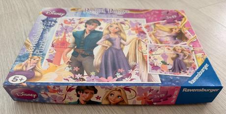 Ravensburger disney puzzle rapunzel-n vlásku,