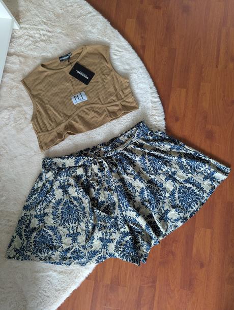 Letný set 48 (šortky+top), 48