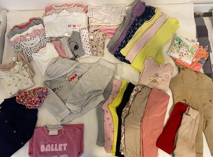 Mix oblečenia 6-12 mesiacov, 68–80