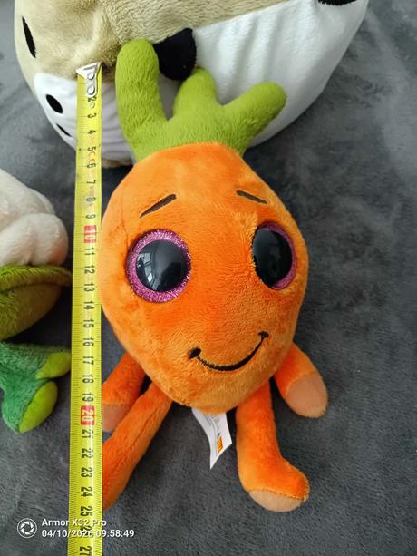 Plyšové zeleninky, 7ks, 