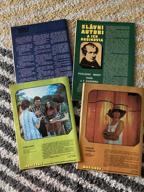 Dobrodružné romány 4ks, 