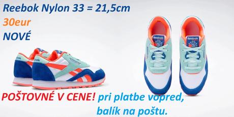 Detské tenisky reebok, reebok,33