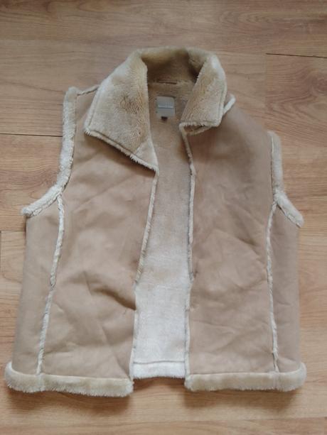 Vesta z brúsenej kože, street one,38