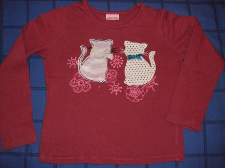 Tričko s mačičkami, cherokee,104