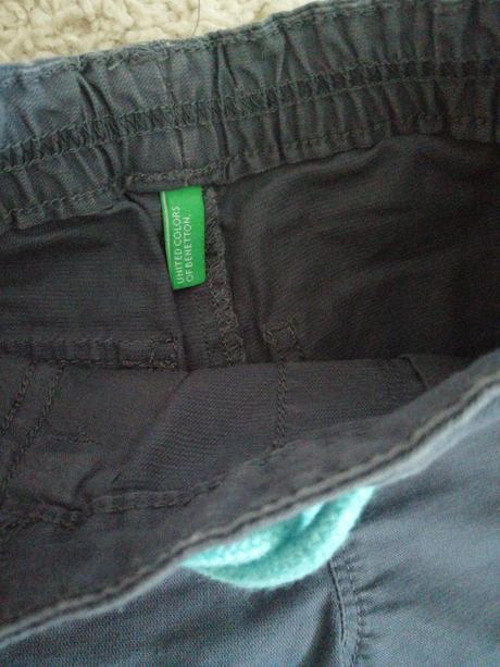 2x kraťasy, benetton,86