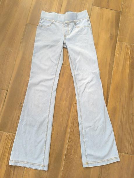 Dievčenske riflové nohavice, h&m,140