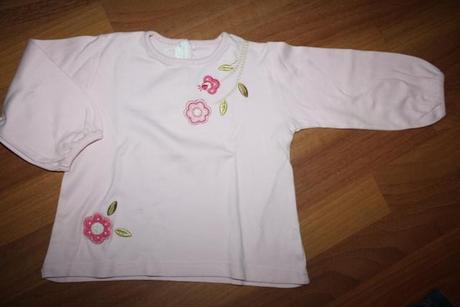 Sukňa a tričko, h&m,80