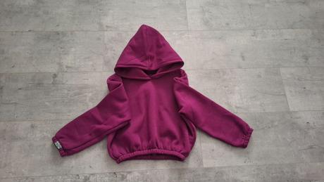 Fialova crop mikina rachellkka, m