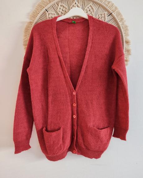 Svetrík oversize, benetton,xs