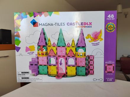 Stavebnica magna-tiles - castle dlx 48 dielov, 
