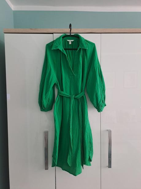 H&m mušelín šaty oversize, h&m,m