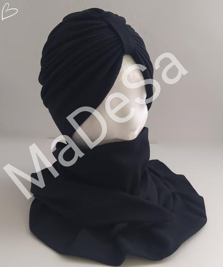 Turban s mašľou alebo bez ..., 56 - 134