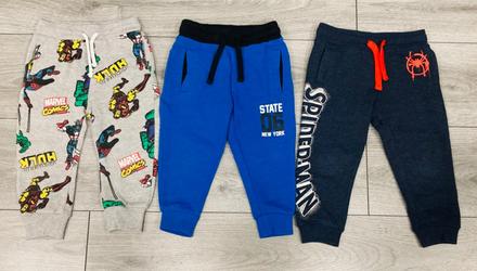 3x tepláky veľ. 92, f&f,92