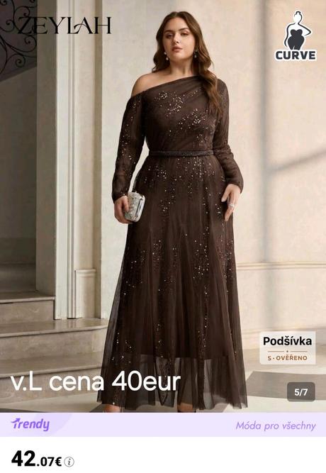 Spoločenské šaty, xl