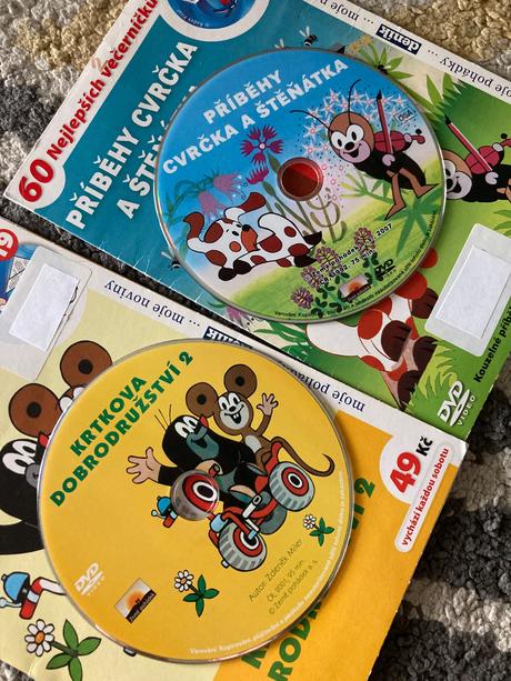 Dvd krtkova dobrodružství 6ks, 