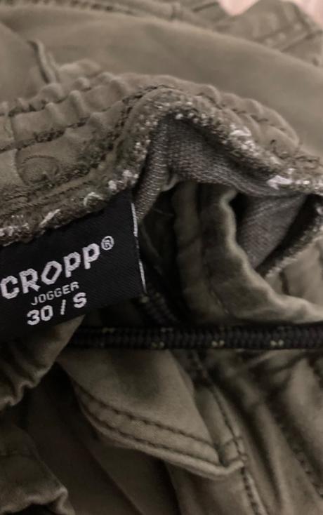 Cargo kapsáčové nohavice cropp 30/s jogger, s