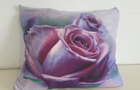 Obliečka na vankúš 70x80 ruža fialková, 