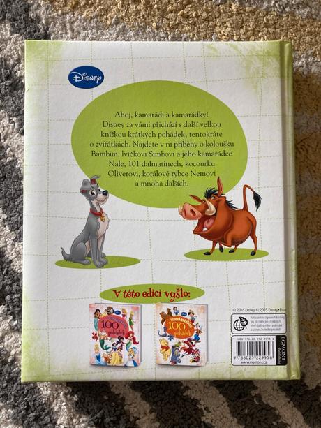 100 pohádek o zvířátkách walt disney, 