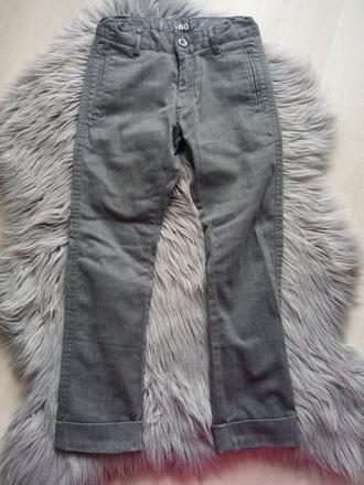 Dievčenské sivé nohavice (veľk.122), ido,122