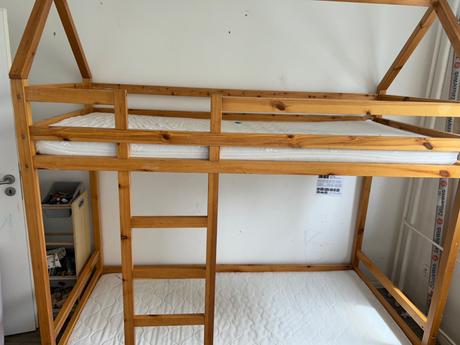 Postel poschodova montessori domcek, šírka (cm): 90,dĺžka (cm): 200