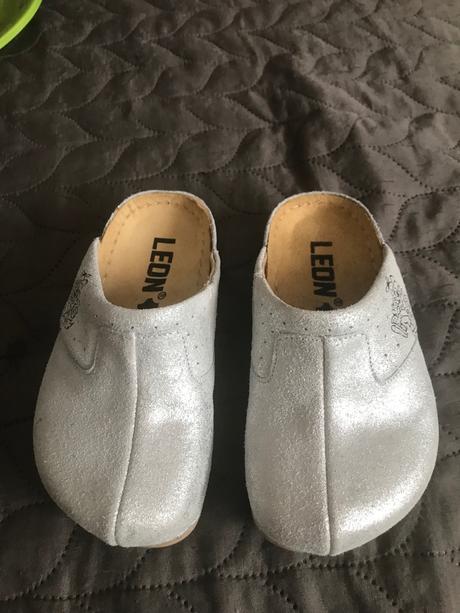 Detské zdravotné kožené šľapky, 26 / 27