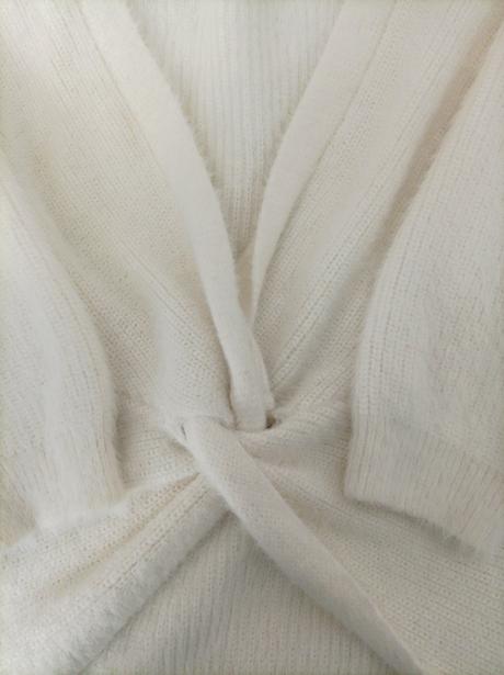 Biely pulóver xl, f&f,xl