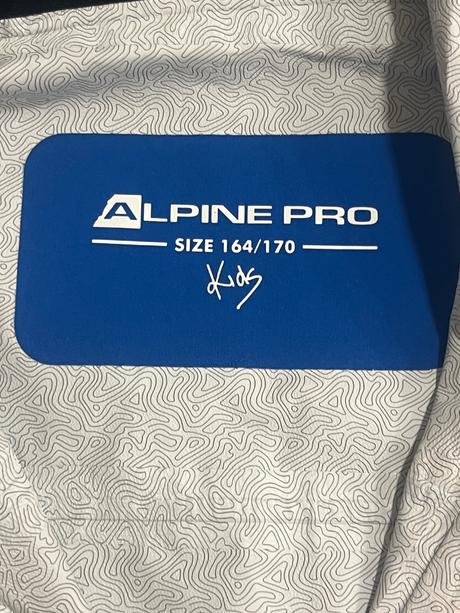 Špičková chlapčenská bunda, alpine pro,164