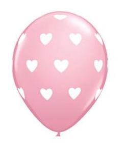 Balón so srdiečkami, 