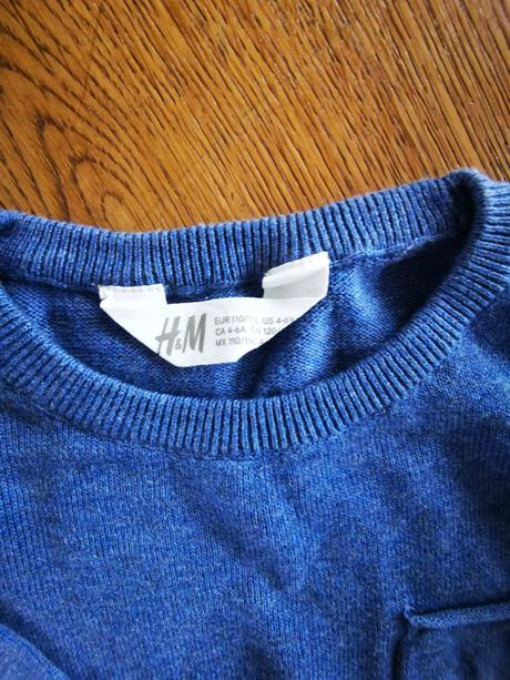 Jarny svetrik, h&m,110