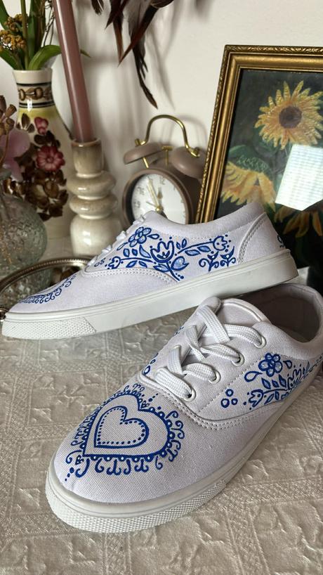 Ručne maľované tenisky, 36 - 42