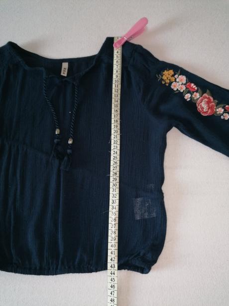 Tmavomodrá blúzka 140/146, 140