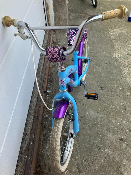Predám detský bicykel - bledomodrý, harry,16