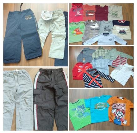 Balík oblečenia chlapec veľ. 104, 104–116