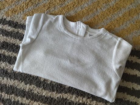 Krémová mikinka, coccodrillo,128