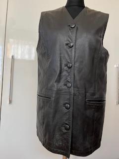 Vesta-kožená, zateplená, c&a,40