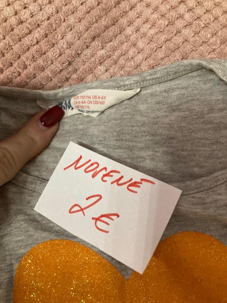 Saty 110/116 spolu, h&m,110