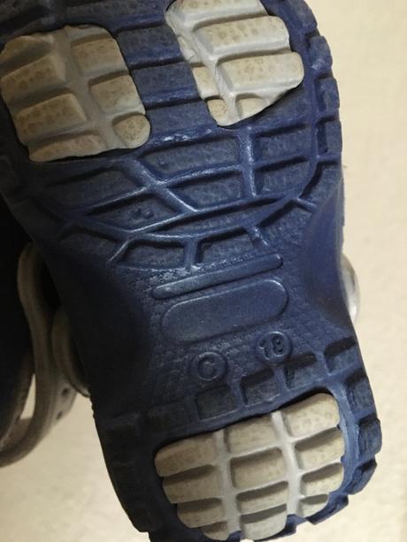 Gumové sandálky veľ 18, 18