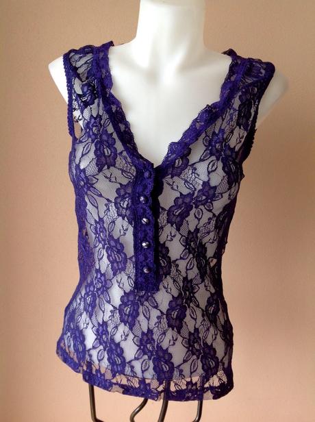 Krajkovy top /37, vero moda,38