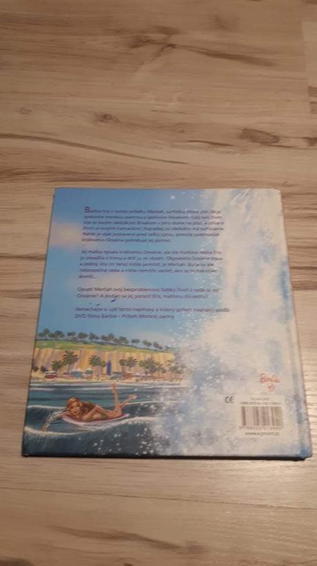 Kniha barbie príbeh morskej panny zadarmo k nákupu, 