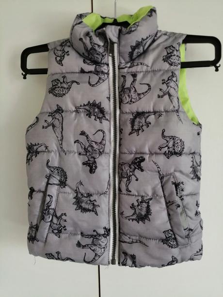 Vesticka pre chlapcov šedozelena vel. 98, dopodopo,98