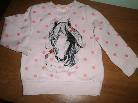Koníková mikinka, h&m,98