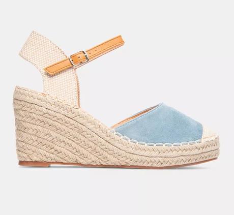 Modre espadrilky, 40