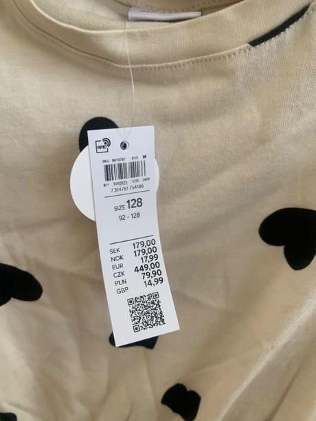 Lindex bavlnené šaty 128, lindex,128