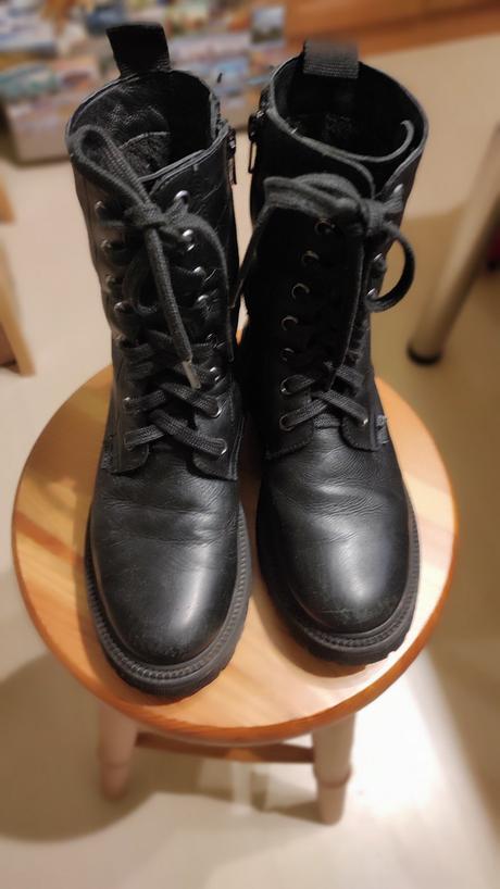 Vysoké kožené topánky, lasocki,35