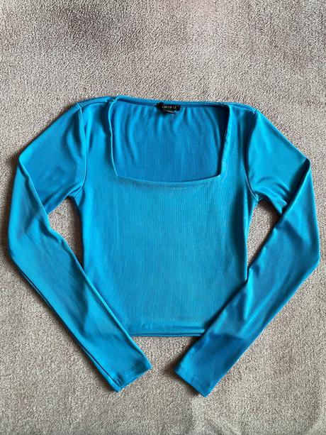 Tričko s hranatým výstrihom, amisu,s