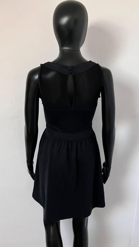 Čierne áčkové šaty vila (xs), xs