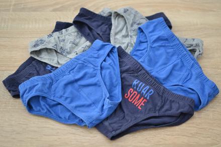 Detské slipy 110/116 7 ks, 110