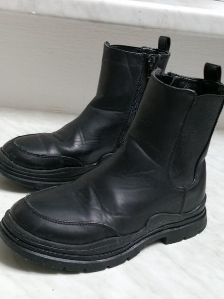 Čižmičky čierne pre dievčatka. vel. 35, reserved,35