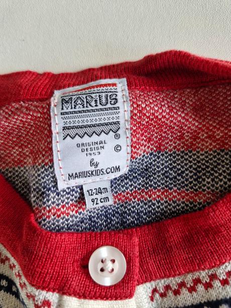 Overal s nórskym vzorom, 92