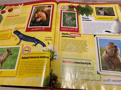 Krásna kniha nálepiek billa rekordy z ríše zvierat, 